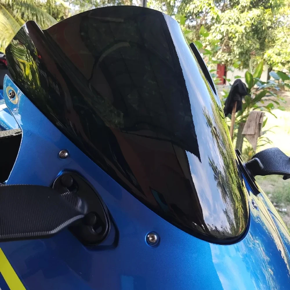 

Ветровое стекло GSXR125 для Suzuki GSX-R125 2017 2018 19 20 21 2022 2023 GSXR 2024, ветровое стекло с двойным пузырьковым дефлектором