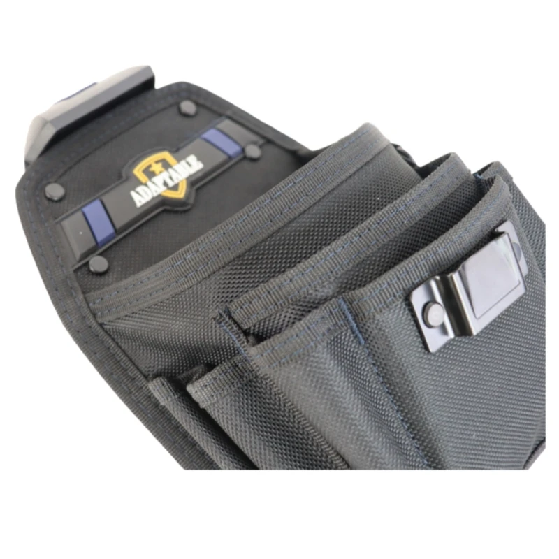 전문 전기 기술자용 공구 가방, 다용도 포켓 툴킷, 고품질 방수 천 작업용 파우치, 내구성 있는 허리 공구 보관 가방