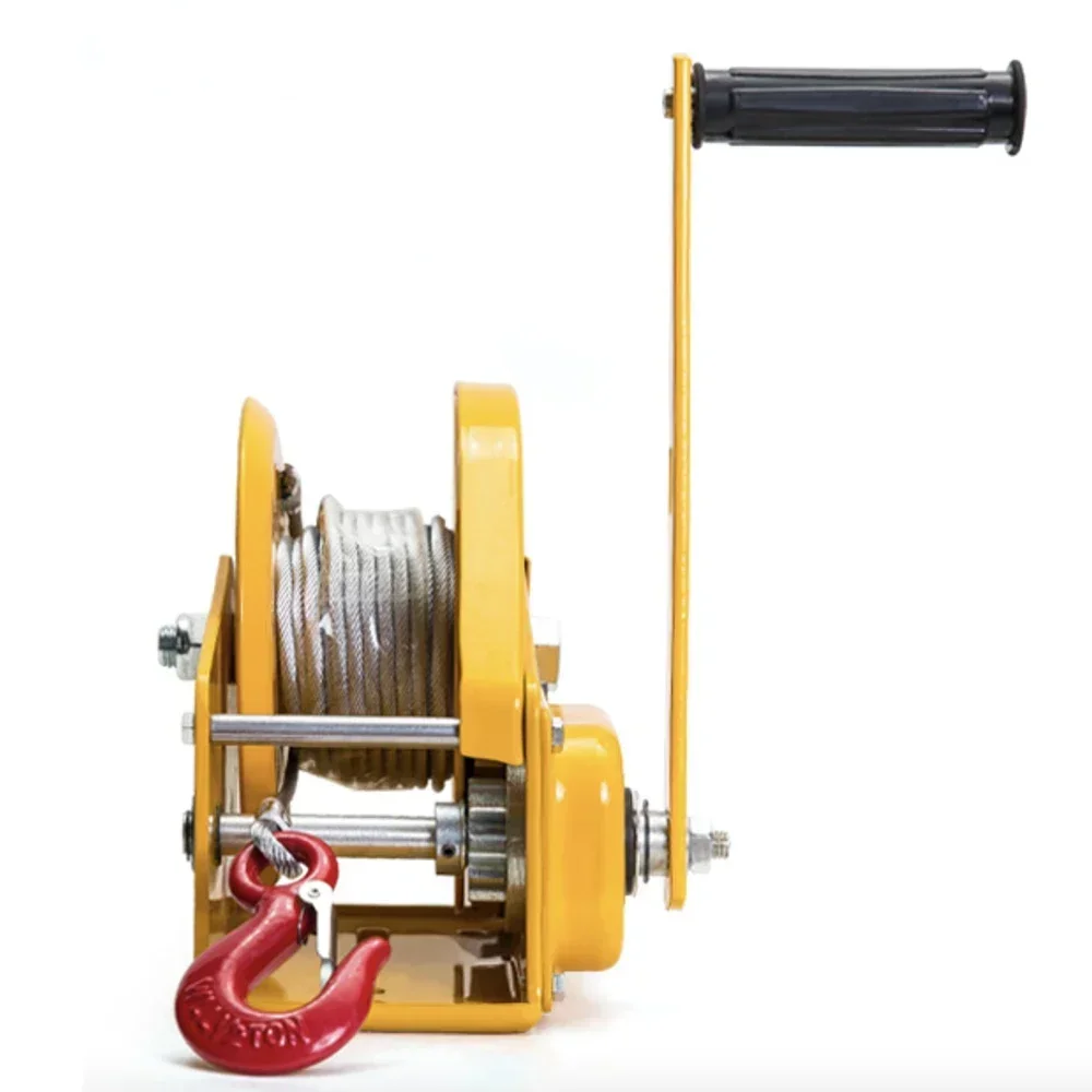 Description Picture 4 of itemStainless Steel Ship Anchor Truck Automatic Hoist 1200LBS Self-Locking Manual Winch