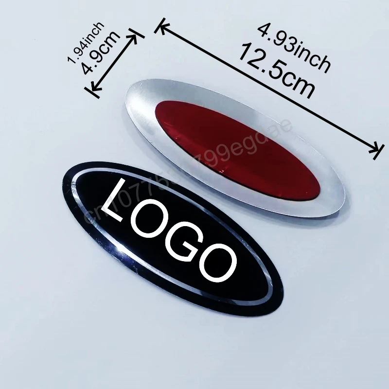 

For F150 Mondeo Ruijie modified front and rear badges Fox Fiesta rear trunk badge Car sticker accessories