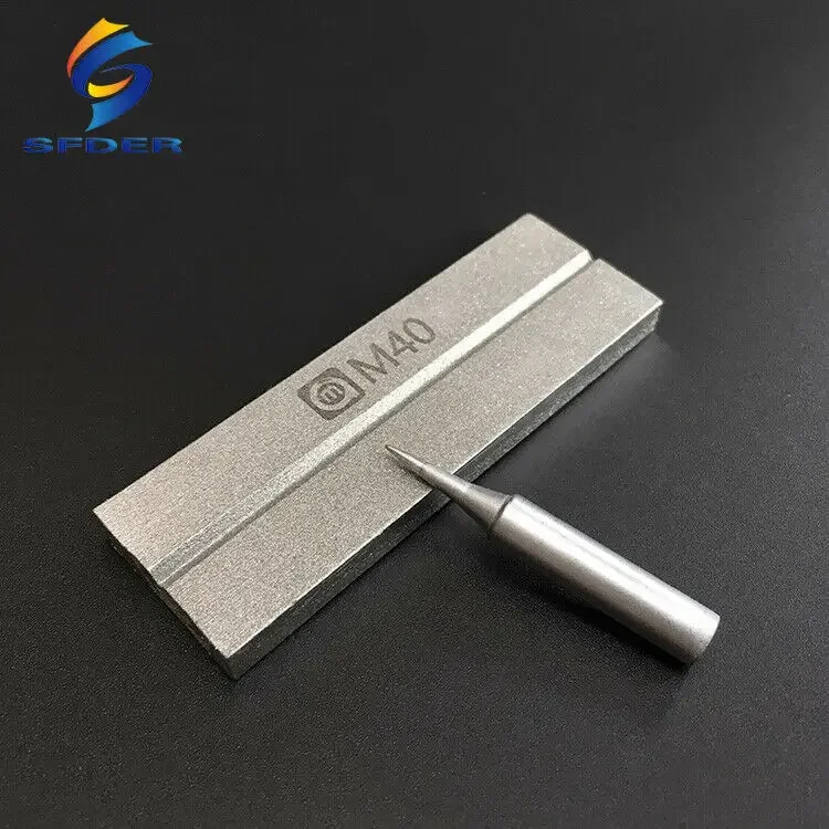 Grindstone Tweezers Sharpeners Grinding Blade Repair Tool M40 Steel Whetstone
