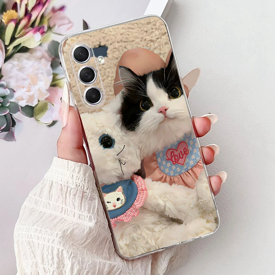 Luxury Painted Soft Slim Phone Case - Elegant Back Cover Coque