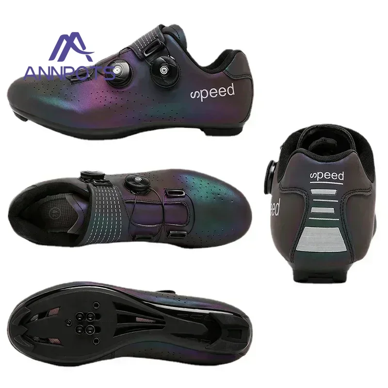 Cycling Shoes Man Mtb Cycling Sneaker Pedal Bicycle Shoes Women Flat Mountain Cycling Shoes Cleat Rb Speed Footwear Selflocking