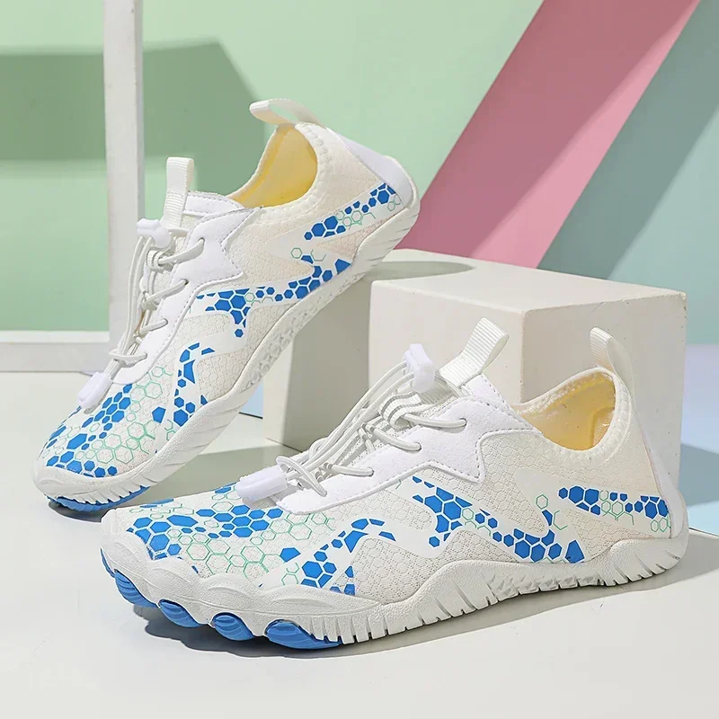 Aqua Shoes Trail Running Barefoot Runner Walking Sneakers Wide Toe Barefoot Sports Cross Trainers Zero Drop Shoes, Water Shoes