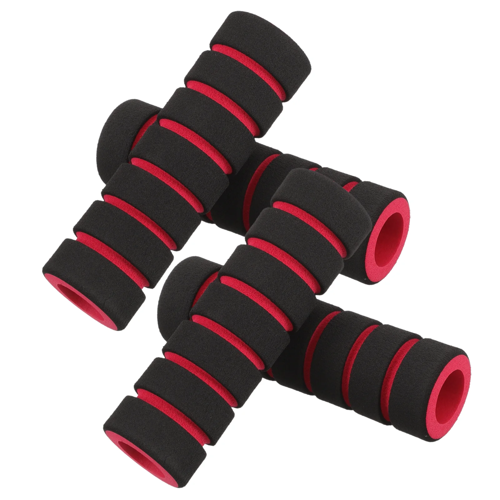 

2 Pairs (red) Sponge Kayak Grips Breathable Paddle Handle Sleeve Soft Protectors Accessories Cover