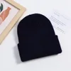 2-8Y Wool Knitted Beanie Kids Boys Winter Warm Turban Hat Children Crochet Knitted Bonnet Gorros Soft  Acrylic Knit Skullcap Hat 4