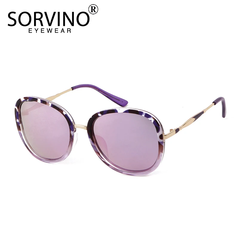 

SORVINO Polarized Coating Pilot Sunglasses Women Retro Mirror Lens Vintage Men Shades Eyewear Driving Sun Glasses Female UV400