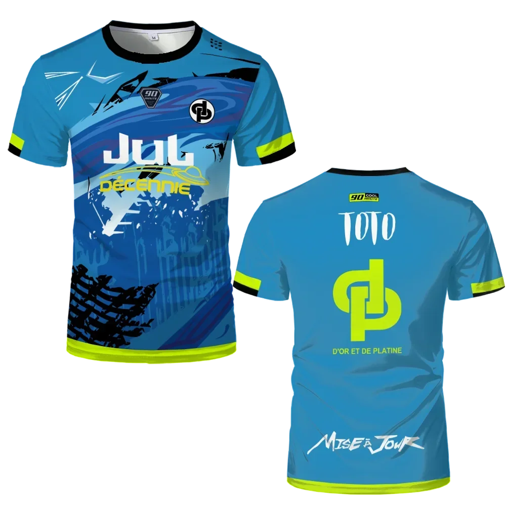 T-shirt de sport à séchage rapide pour homme MM9 JUL, collection été, pour activités de plein air - Grande taille, idéal pour l'entraînement physique 1 T-shirt de sport à séchage rapide pour homme MM9 JUL, collection été, pour activités de plein air - Grande taille, idéal pour l'entraînement physique 1