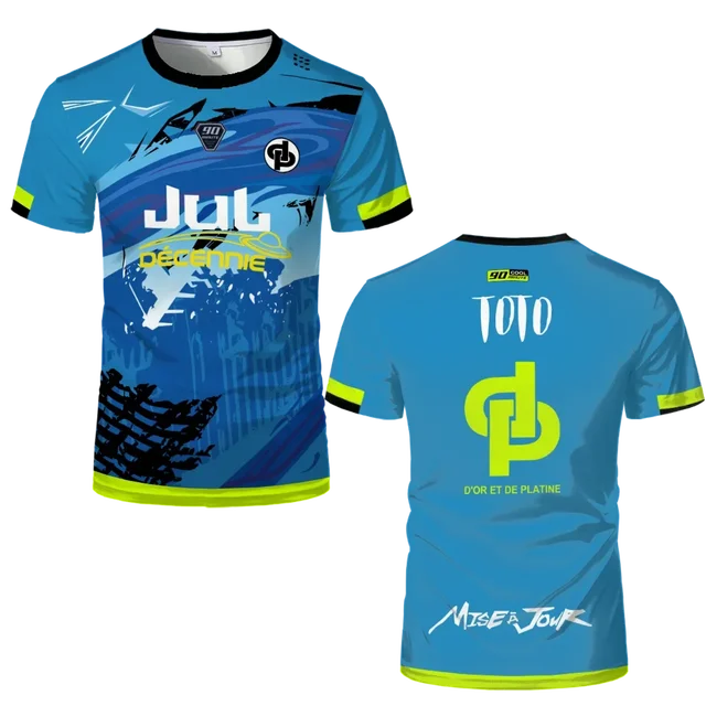 T-shirt de sport à séchage rapide pour homme MM9 JUL, collection été, pour activités de plein air - Grande taille, idéal pour l'entraînement physique 1