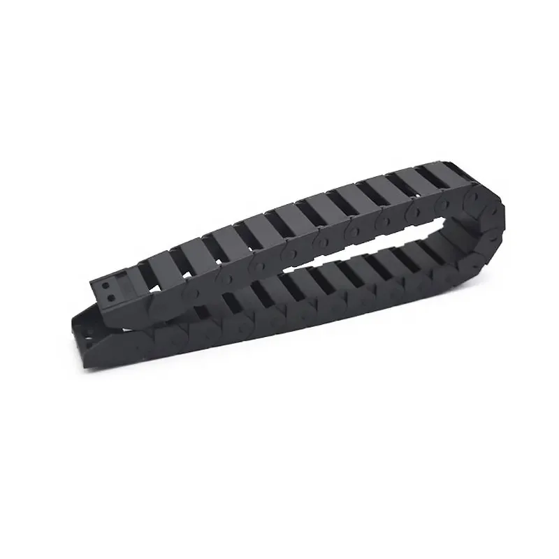 Bridge Drag Chain 15x15 15x20 15x30 15x40 15x50mm Wire Transmission Carrier Plastic Drag Towline For 3D Printer CNC Engraving 1M plastic cable chain,cable carrier
