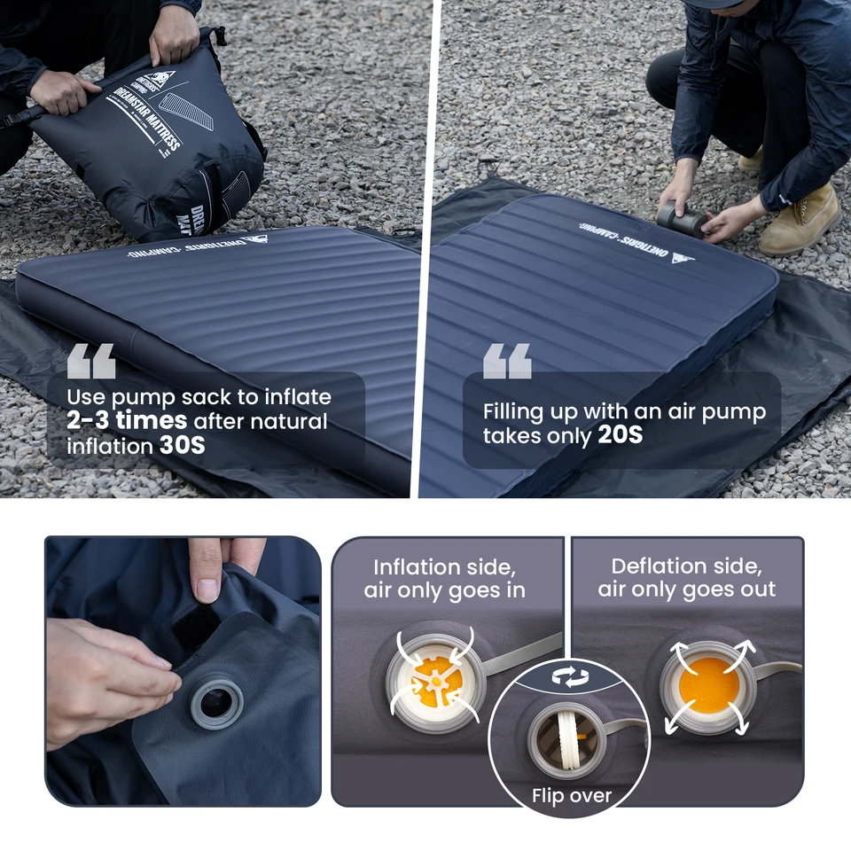 OneTigris DREAMSTAR Sleeping Pads Interior Air Mattress Glamping