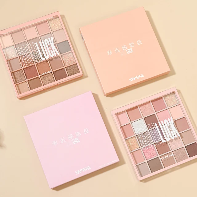 Cool Low Saturation Pure Wind 25 Color Eyeshadow Plate 2024 New Pearl Matte Color Ins Affordable Makeup