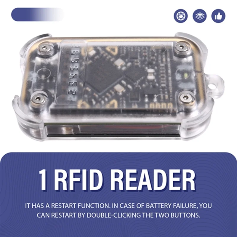 【추천】카멜레온 V2.0 RFID 리스타트 스마트 카드 에뮬레이터 리더 스마트 칩 에뮬레이터 125K 13.56Mhz NFC 복제 카드 디코더