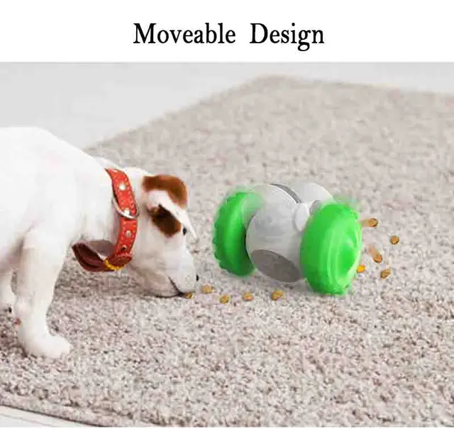 Dog Cat Feeding Interactive Wheel Toys Pet Leaking Food Trai - Inspire  Uplift