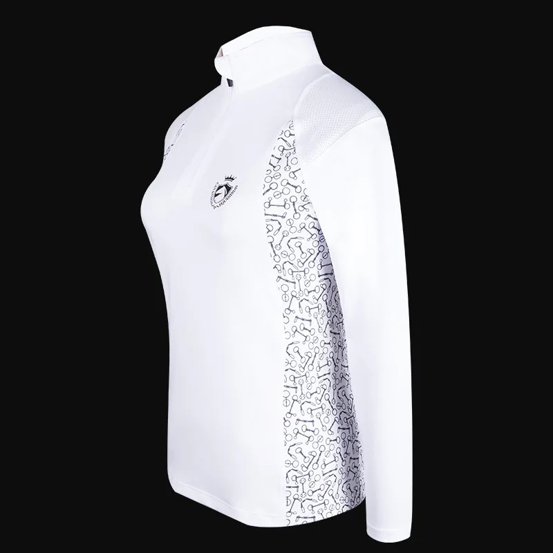 cavassion equestrian long sleeve T shirt riding horse competition horse riding equestrian euipments 3
