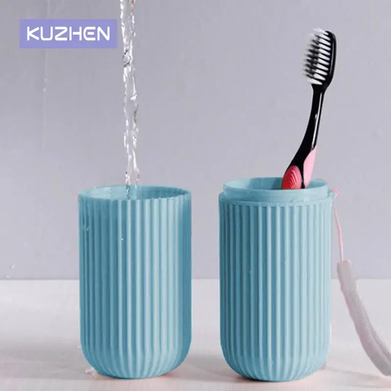 

Travel Portable Toothbrush Cup Bathroom Toothpaste Holder Storage Case Box Organizer Travel Toiletries Storage Cup New Creative