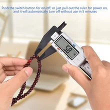 

Vernier Caliper Digital Electronic LCD Micrometer Battery Operated Ruler Depth Width Gauge Resettable Woodworking Tools 0-150mm