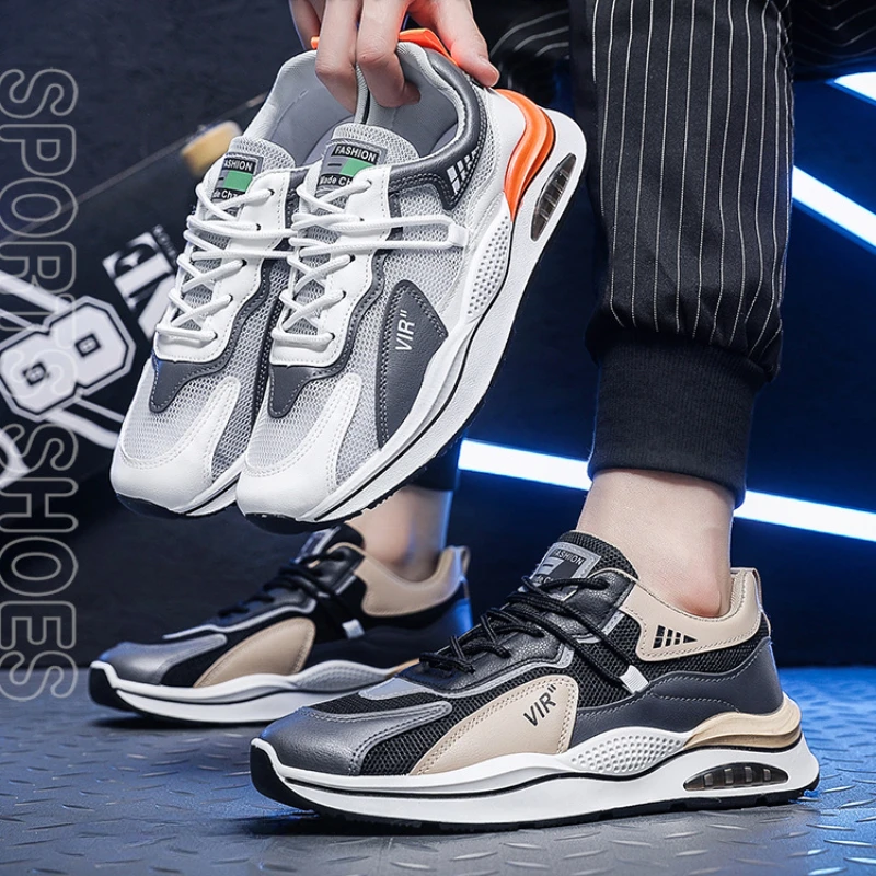 Men Casual Sneaker Original Luxury Brand Male Sneakers Mesh Breathable Shock-absorbing Running Sports Shoes Zapatillas De Hombre