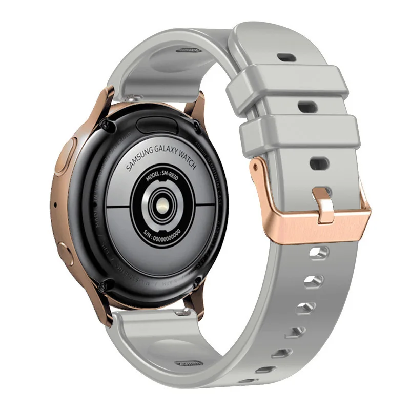20mm Silicone Smart Watch Strap - Universal Fit Bracelet