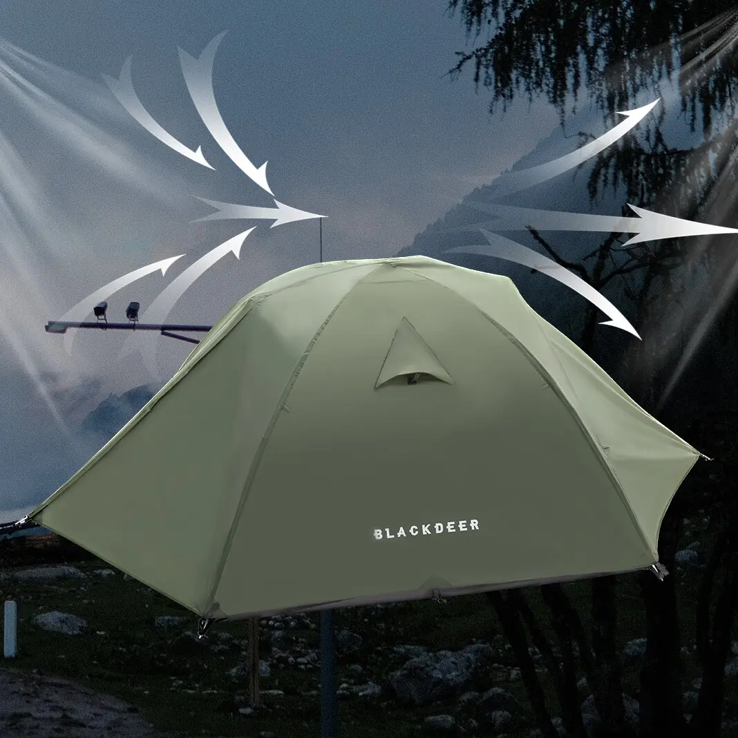 Blackdeer Archeos 2-3 People Backpacking Tent Outdoor Camping 4 Season Winter Skirt Tent Double Layer Waterproof Hiking Survival 3