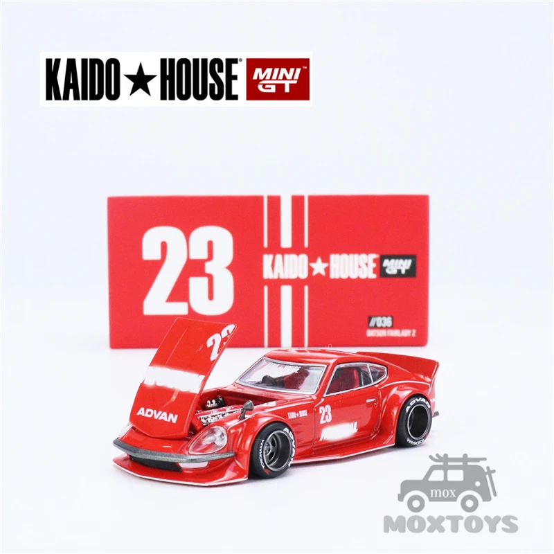 

Литые модели автомобилей Kaido House x MINI GT 1:64 Datsun KAIDO Fairlady Z V2