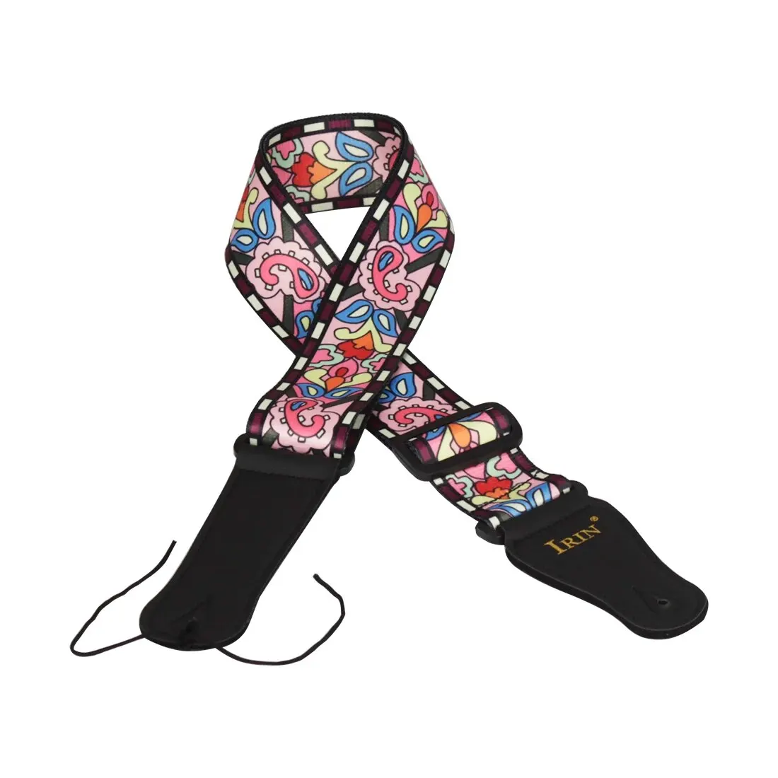 Adjustable Multi-Color Pure Cotton Guitar Strap