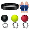 Boxing Punching Ball Head-mounted Reflex Speed Balls MMA Sanda Raising Reaction Force Hand Eye Training Gym Muay Thai Exercise