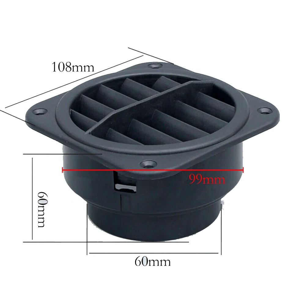 

Vent Outlet Car Air 1Pcs Accessories Diesel Heater Ducting Plastic Tool High Quality Practical For Webasto Heater