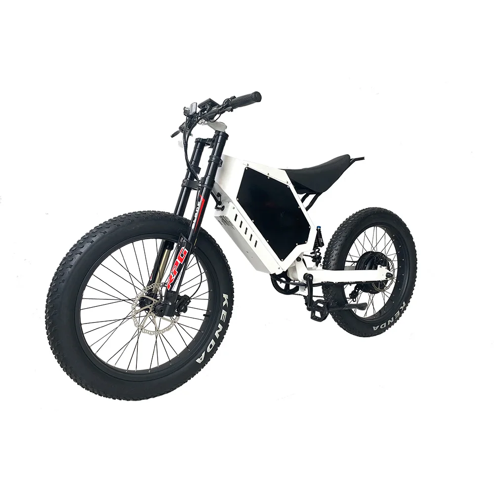 Steel Frame SS10 72v 5000w 40.6ah Battery Bomber 80km/h High Speed Electric Bike off Road Electric Motorcycle Bike