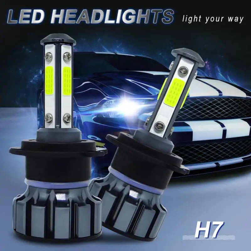 

Автомобильная фара H7 светодиодный Canbus 200W Светодиодный H7 H8 H9 H11 9005 9006 9012 20000Lm 5202 K, автомобильная фара, противотуманная фара, автомобильный Стайлинг