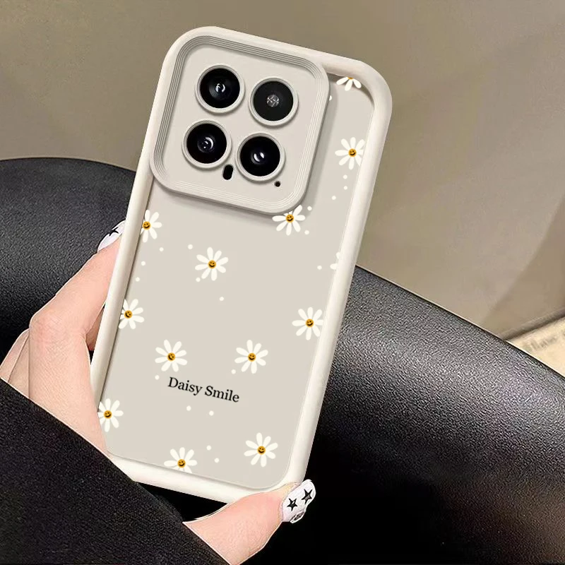 Daisy Smile Soft Silicone Shockproof Bumper Cover – Universal Fit