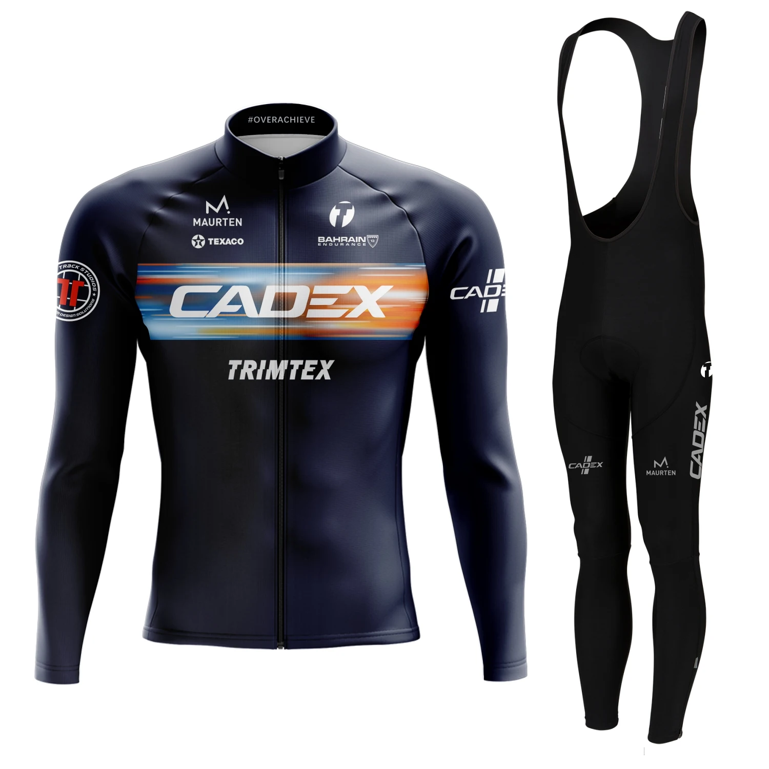 thumbnail image 1 of Maillot de ciclismo Pro Team CADEX para hombre, forro polar térmico de invierno, ropa deportiva TRIMTEX para ciclismo, ropa para exteriores para ciclismo de carretera, 1 of 5