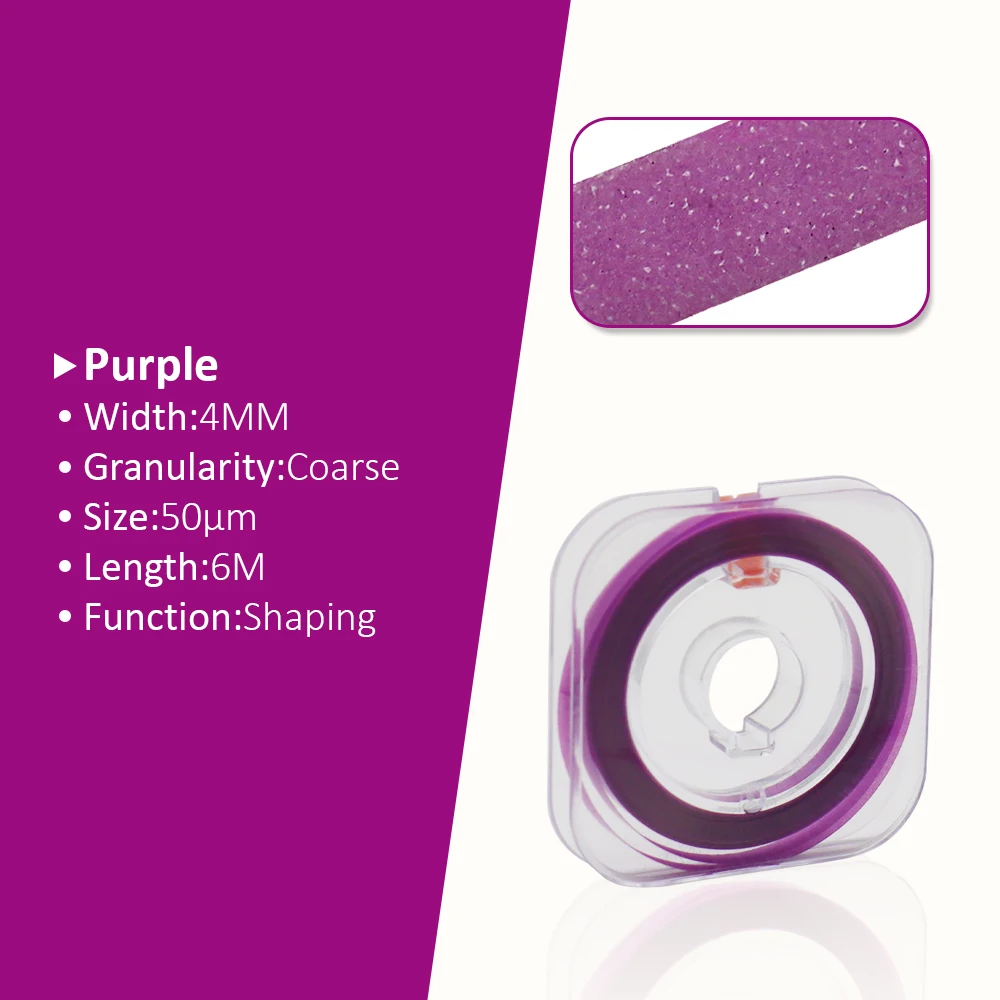 Strisce Abrasive Dentali - Lime Per Lucidatura In Resina Per Modellare I Denti Filo Interdentale Regolabile Per Levigatura Per Rimozione Overhang - Foto 2