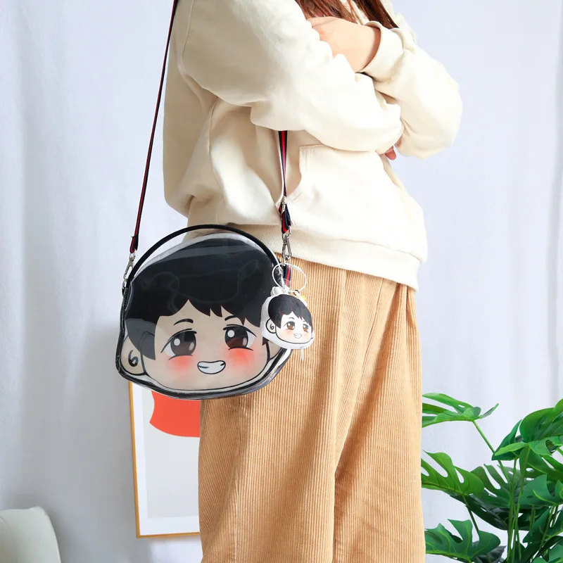 Pendant Keychain Cat Dog Photo Mascot Bag Pendant Mobile Phone Pet Key Chain Birthday Gift Cute Plush Doll