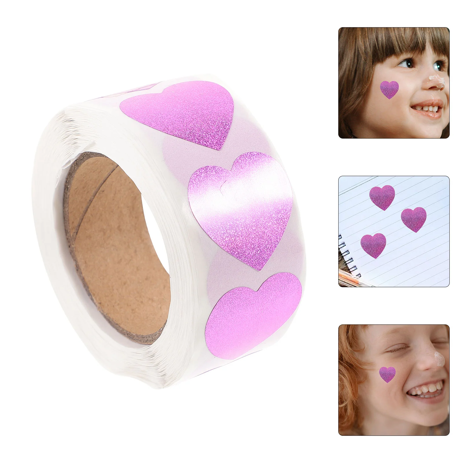 

Glitter Heart Sticker Tanning Sunbathing Sticker Body Tanning Heart Stickers Sun Tan Heart Labels Tanning Heart Labels