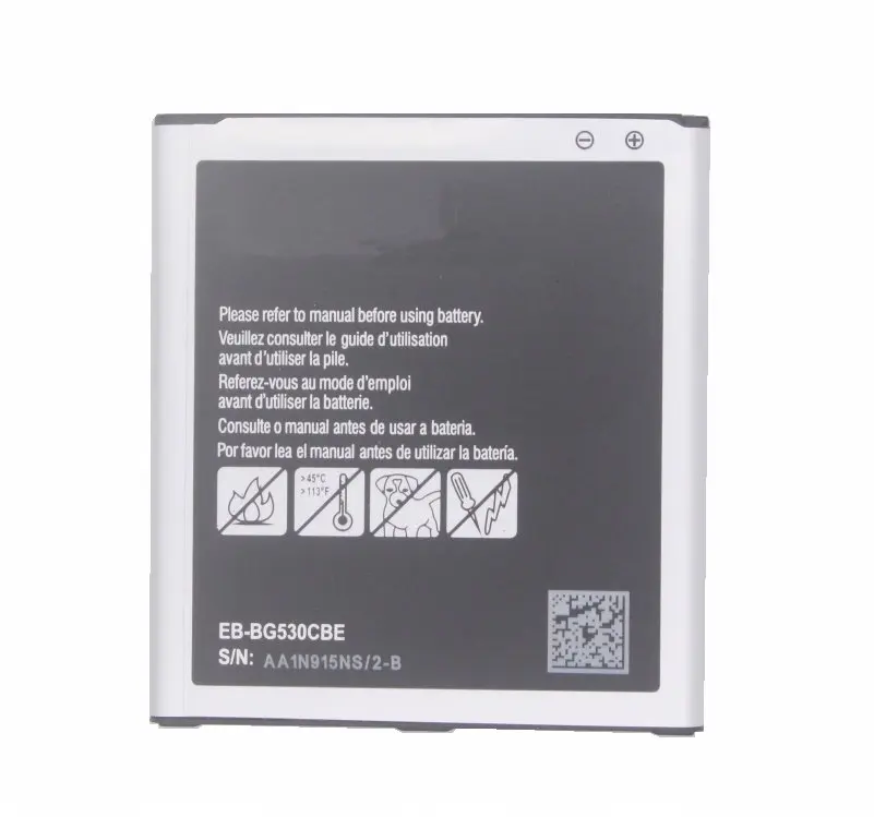 1x2600 мА/ч EB-BG530CBE EB-BG531BBE батарея для Samsung Galaxy Grand Prime J3 2016 J320F j2 prime G5308W G530H G531F J5 2015 J500 |