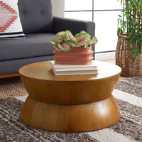 Home Collection COF6601 Table, Natural Finish 1