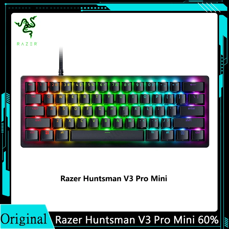 ☆新品未開封品☆ Razer レイザー　Huntsman V3 Pro Mini Razer Huntsman V3 Pro Mini | Teclado 60% Compacto com Switches
