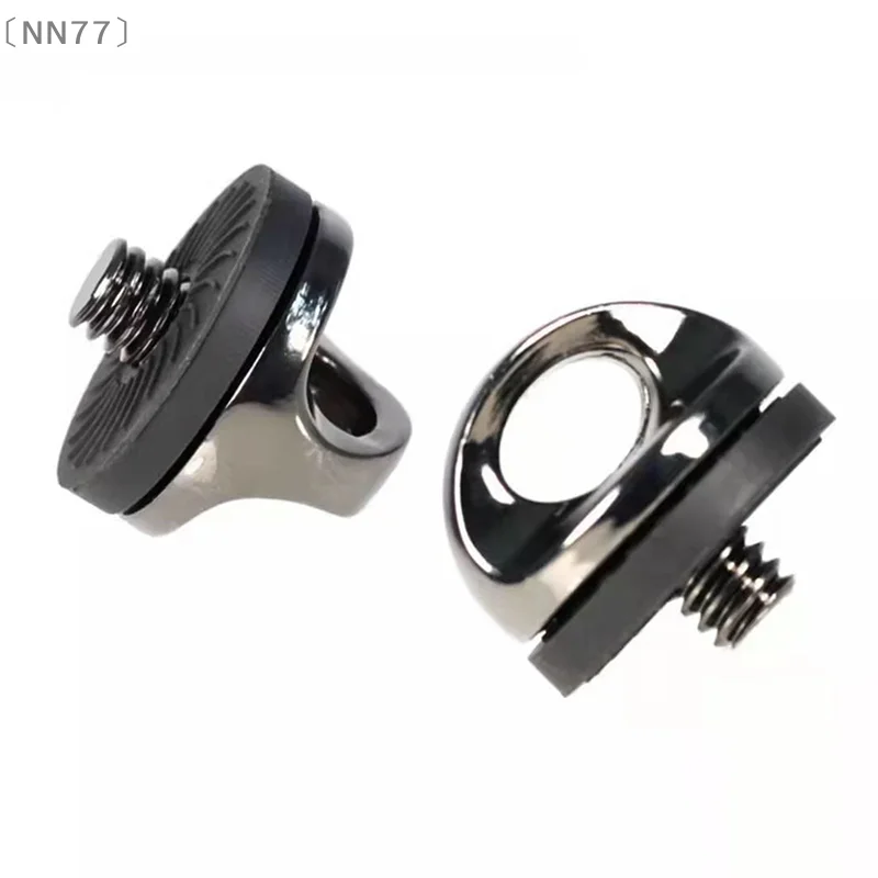 〔NN77〕SLR 카메라 1/4인치 나사 연결 어댑터 숄더 스트랩 안전 패스트 핸드 링〔W7〕
