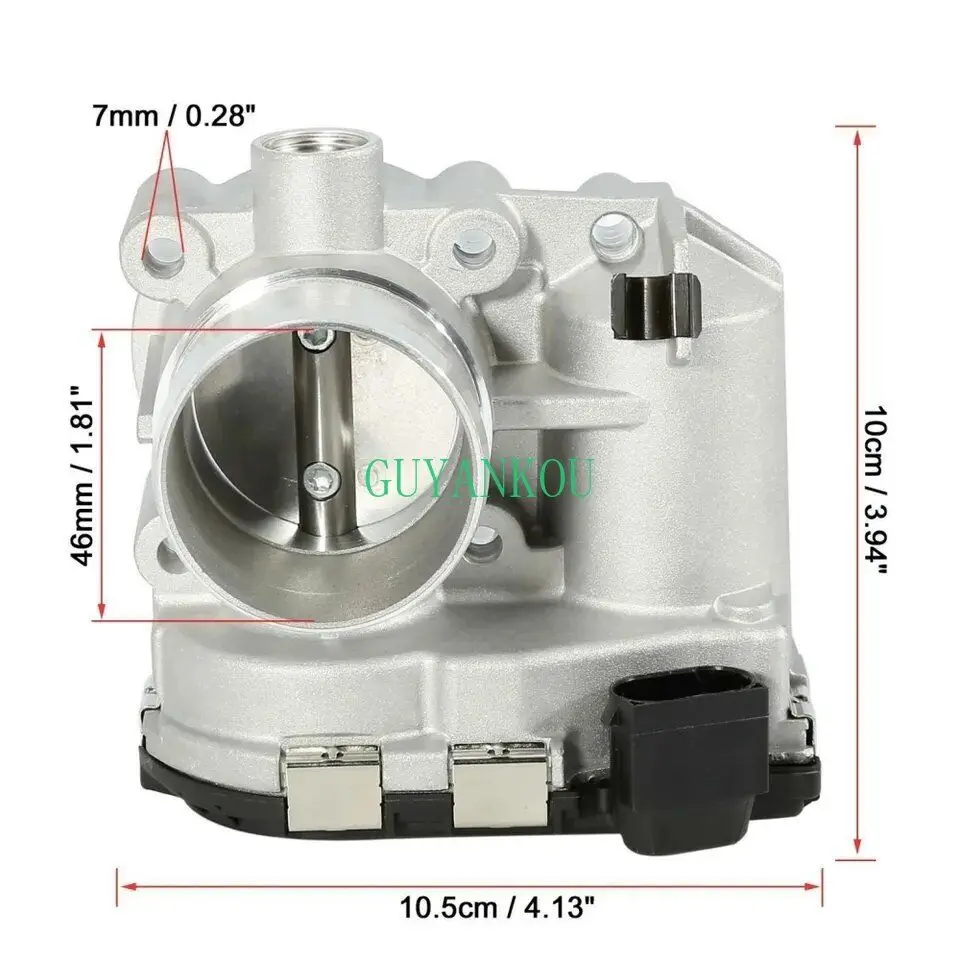 Throttle Body 77364549 77364949 77365394 for Abarth 500 / 595 / 695 GRANDE PUNTO ALFA ROMEO MITO 1.4L