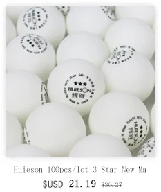 Description Picture 3 of itemHuieson 30 50 100 Pcs 3 Star 40mm+ 2.8g White Orange Table Tennis Balls English New Material Ping Pong Balls ABS Training Balls
