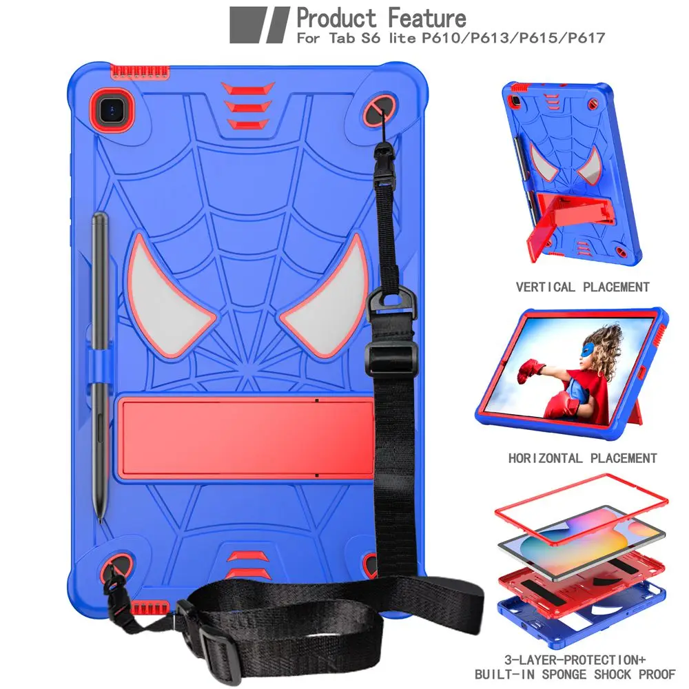 Kids Tablet Cover Case with Shoulder Strap