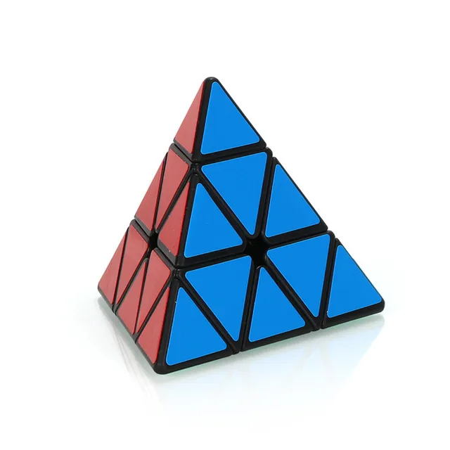 YongJun GuanLong 3x3 V2 Pyramid Magic Cube Triangle Shaped 4-Sided Educational  Speed Cube Children's Puzzle Cubo Magico Toys 2