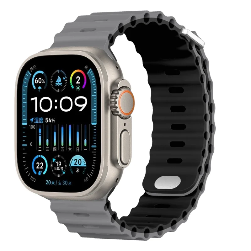 Breathable Silicone Strap for Smartwatch - Multiple Sizes