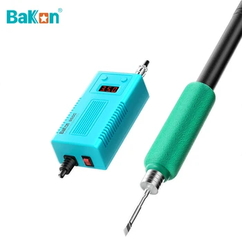 Bakon 용접 스테이션 무연 전자 납땜 다리미, 휴대용 및 온도 조절 가능, BK950C, C210