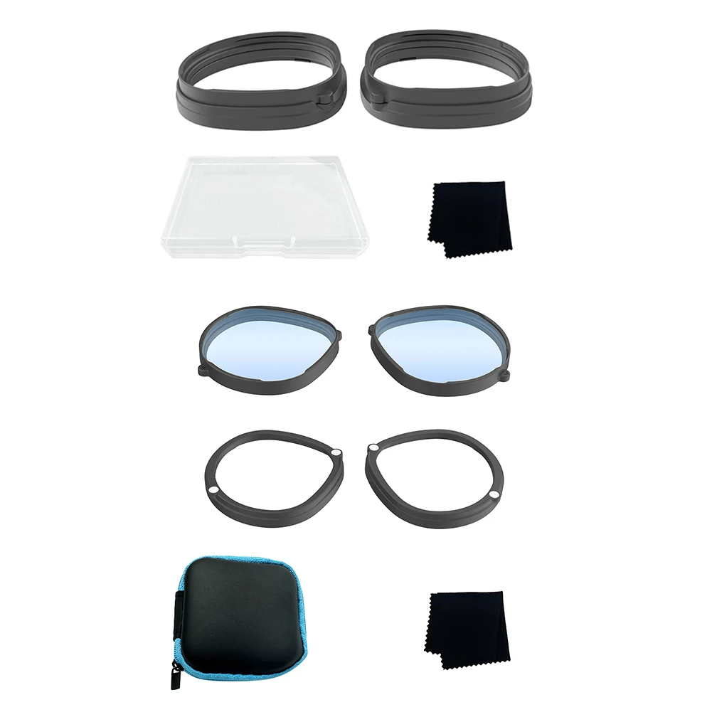 For Meta Quest 3S VR Glasses Glasses Spacer Protector Anti-Scratch Glasses Frame Magnetic Lens Protector Ring VR Accessories