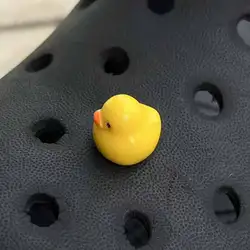 Luminous 3D Cute Duck Shoe Charms - Adorable Slipper Accessories & Gift (Chubby duck - New B)