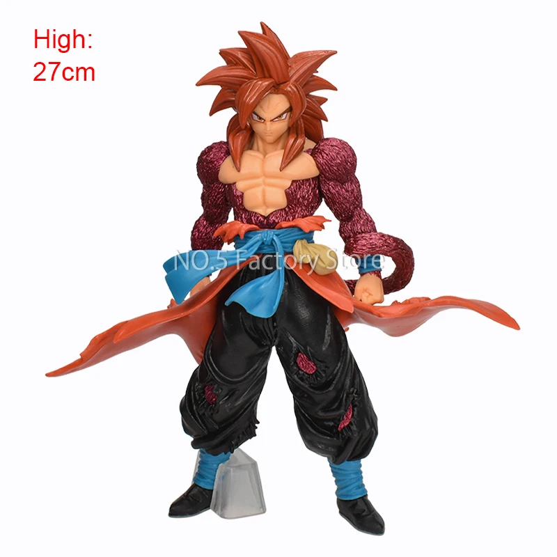 27cm dragon ball z filho goku personagem dos desenhos animados vegeta ssj4  super saiyan 4 personagem gk estátua coleção pvc modelo boneca brinquedo  presente - AliExpress