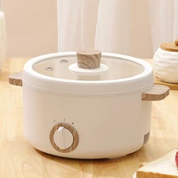 Multi-function Mini Cookers Electric Cooking Boiling Pot Electric Heat Pan Dormitory Household 1-2 People Electric Rice Cookers 1