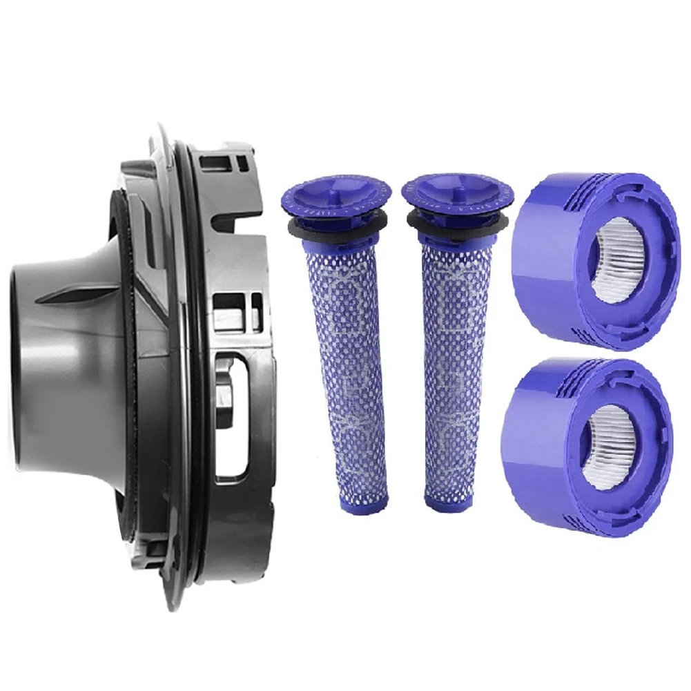 

Комплект фильтров для задней крышки двигателя для Dyson V7 V8, аксессуары для пылесоса, уборочная машина, бытовой двигатель, задние крышки, инструменты, детали